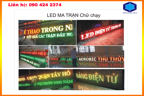 Địa chỉ bán biển LED  có sẵn tại Hà Nội